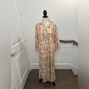 NWT Salty Lemon Maxi Dress | Size XL